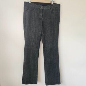 Theory Emme Minnesota Black Denim Jeans Size 31